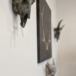 The Miller & Longhorn Wall Sculptures - Home Decor