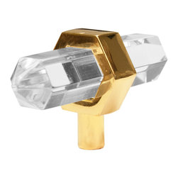 Worlds Away - Worlds Away Prism Knob - Cabinet And Drawer Knobs