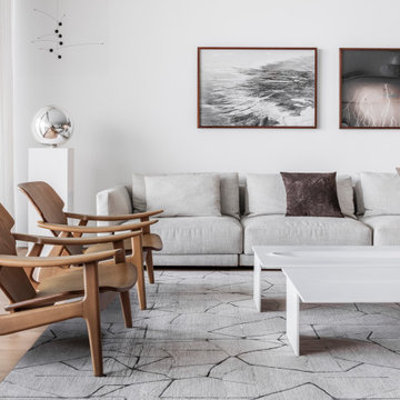 Key Biscayne Penthouse | Living Room