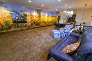 Family room - family room idea in Grand Rapids