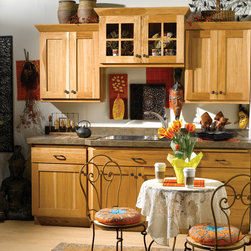 Bertch Cabinetry - Kitchens (Quincy 3 - Hickory - Toffee) - Products