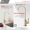 Stainless Steel Drinking Water Faucet in Gold