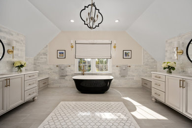 Bathroom - transitional bathroom idea in DC Metro