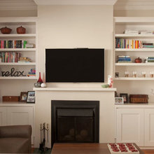 Living room cabinetry