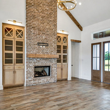 Architectural Designs Modern Farmhouse Plan 56460SM comes to life in Texas!