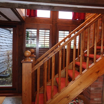 Old Teak Plantation Shutters