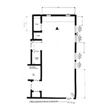 Maine Living Kitchen Floor Plan Unit 1