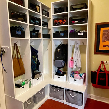 Laundry/Mudroom Organization