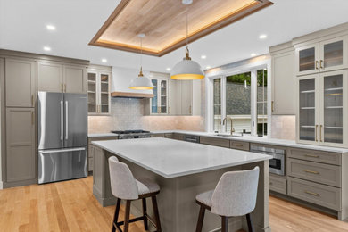 Kitchen photo in Boston