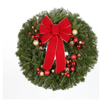 Real Christmas Wreaths Delivred
