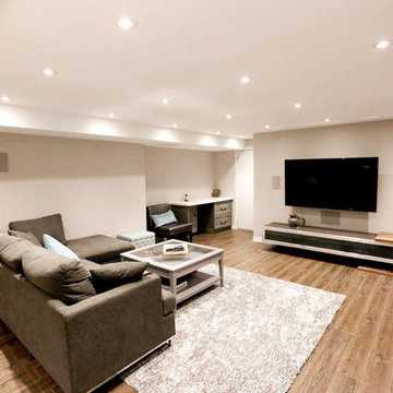Re-vamped Family Basement