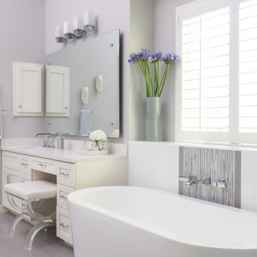 Clean & White Transitional Kitchen
