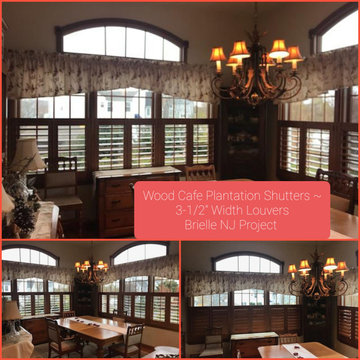 Cafe Style Plantation Shutters