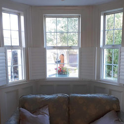 Tier on tier shutters and caf&eacute; style shutters installed in Drumcondra, Dublin 7. - Products