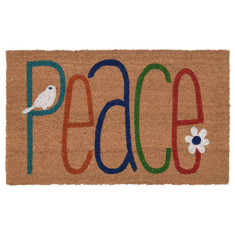 Natura Peace Outdoor Mat Natural 1'6"x2'6"