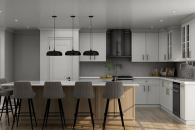Open Kitchen/Living Room