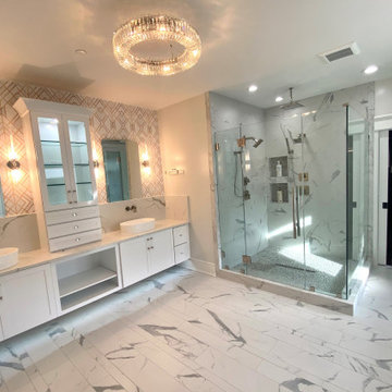 Master Bathroom Oasis in McLean VA