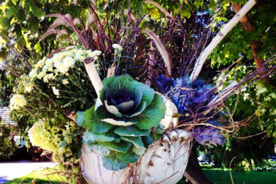 Inspiration for a transitional landscaping in Minneapolis.