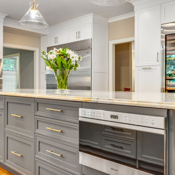 Transitional Kitchen & Wet Bar Design Great Falls, VA
