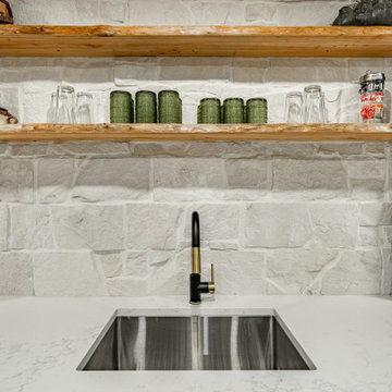 Chester Springs Basement Remodel | Full Wet Bar, Game Room & Entertainment Suit