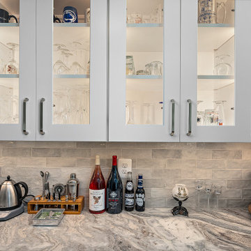Davidsonville Kitchenette Remodel Project with bathroom