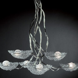 Nido 6 Pendant Lamp by Minitallux Lighting - Pendant Lighting