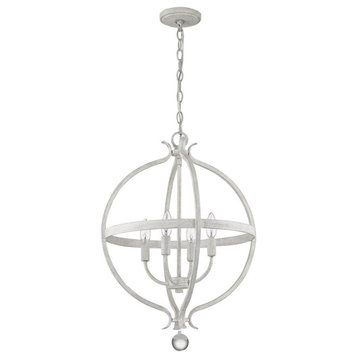 Acclaim Callie 4-LT Country Pendant IN11341CW - Country White
