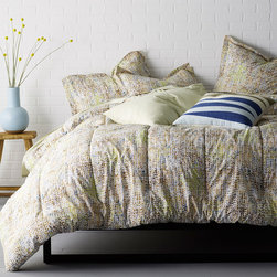 Pixel Percale Comforter Set - Products