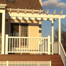 deck with pergola