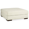 Ashley Furniture Zada Oversized Fabric Accent Ottoman in Ivory