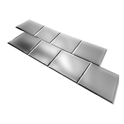Reflections Glass Mirror Beveled Back Splash Wall Tile - Anaheim, CA - Wall And Floor Tile