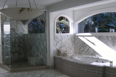 Bathroom - transitional bathroom idea in Miami