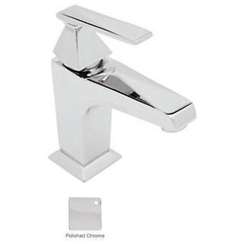 Rohl Vincent 1.2 GPM Lavatory Faucet with 1 Lever Handle, Satin Nickel