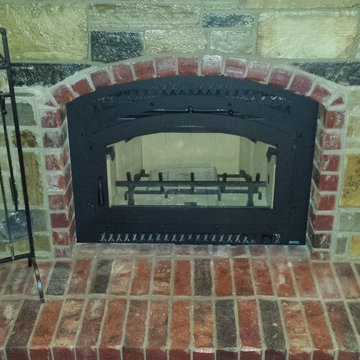 Heat Producing Wood Burning Fireplaces