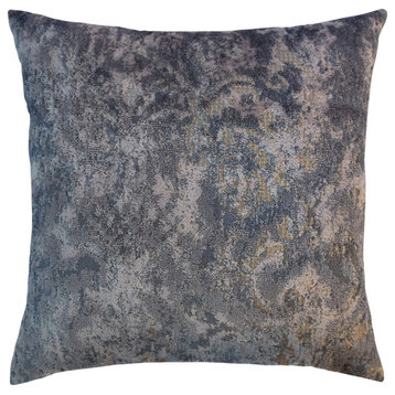 The Pillow Collection Gray Killian Throw Pillow, 20"x20"