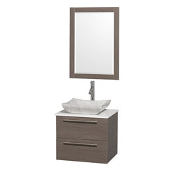 Gray Oak Bathroom Vanities - Bathroom Vanities And Sink Consoles