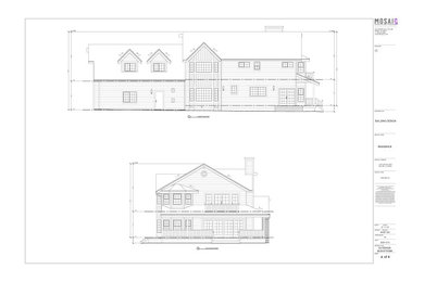Residential Exterior Elevations Drawings