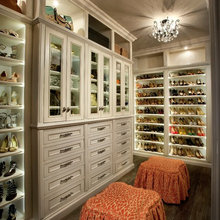 walk-in closets
