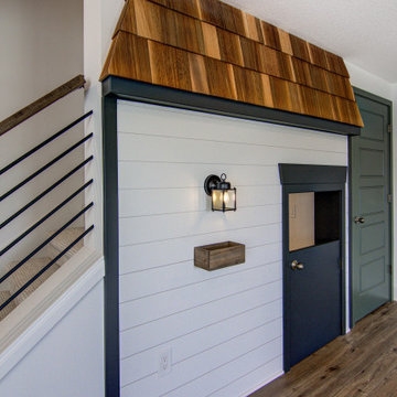 Cozy Basement Remodel with Custom Touches
