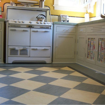 Retro-Look Marmoleum