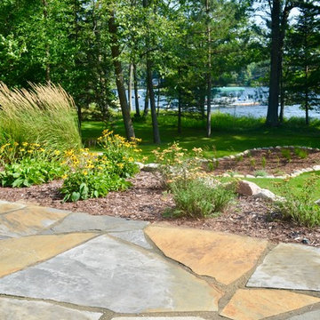 Flagstone patio