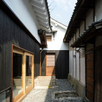 大和棟と大和塀のある古民家