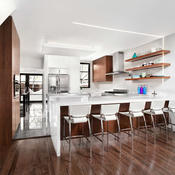 Riverdale Kitchen & Powder room