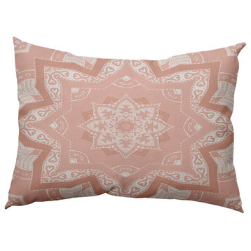 14" x 20" Shawl Decorative Indoor Pillow, Sunwashed Brick