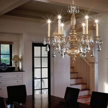 Schonbek Lighting AL6516N-83S Alea Florentine Bronze 6 Light Chandelier