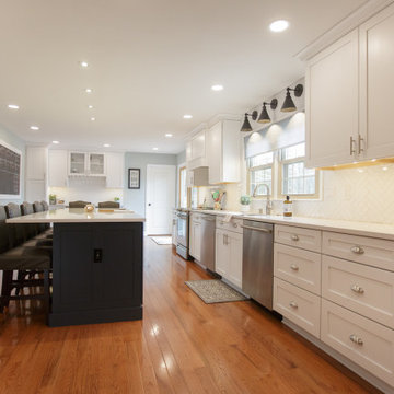 Transitional Family Kitchen