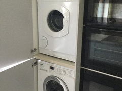 cabinet for stacked washer & dryer | Houzz UK