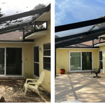 Before & After Rescreen in Brevard County