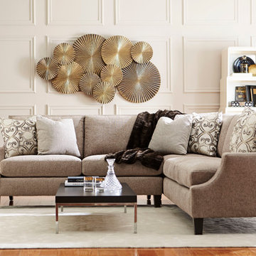 Neutral Living Room with Marion 2-Pc. Sectional