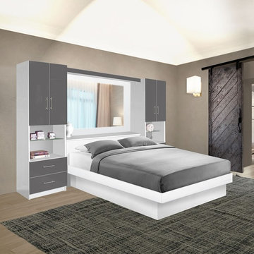 Studio Classic Pier Wall Mirrored Bedroom